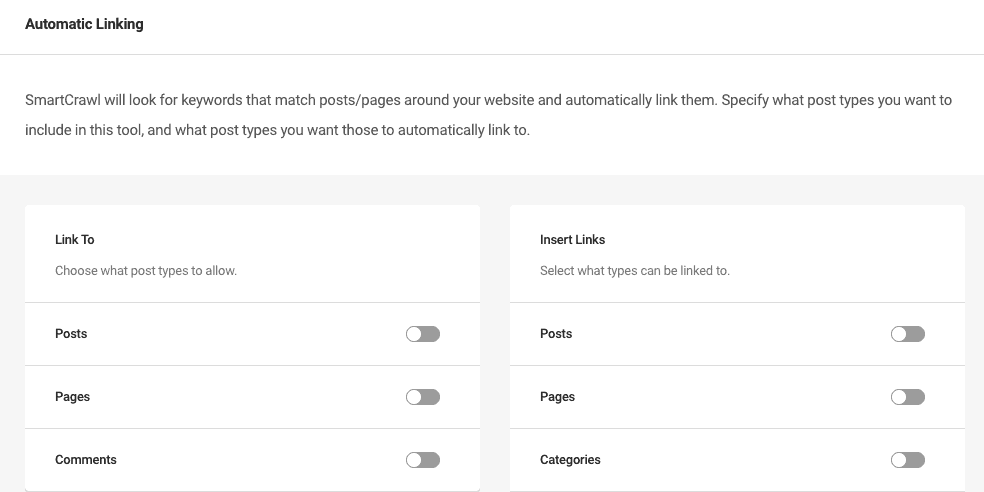 Automatic Linking