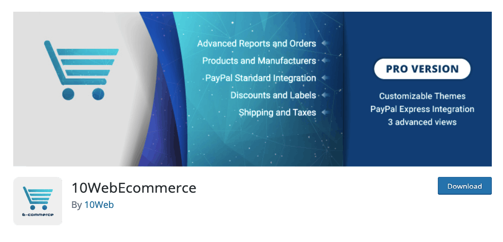 10WebEcommerce