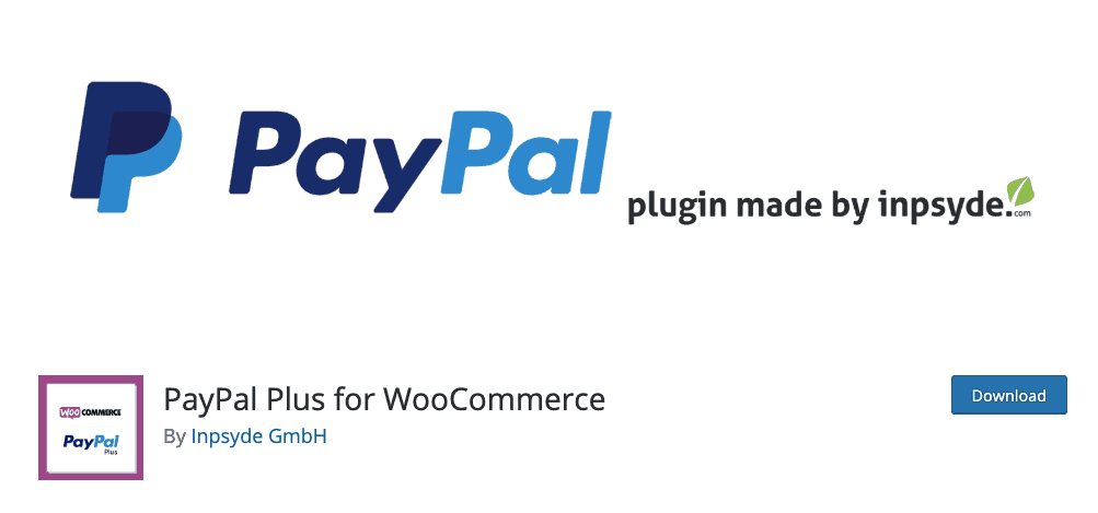 Paypal plus for WooCommerce