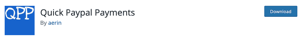 Quick Paypal Payments