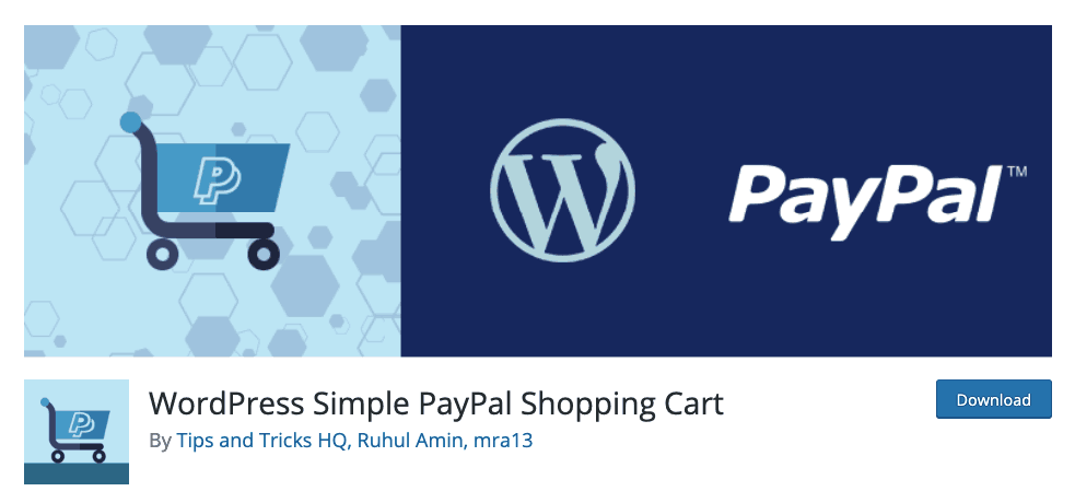 Simple PayPal Shopping Cart
