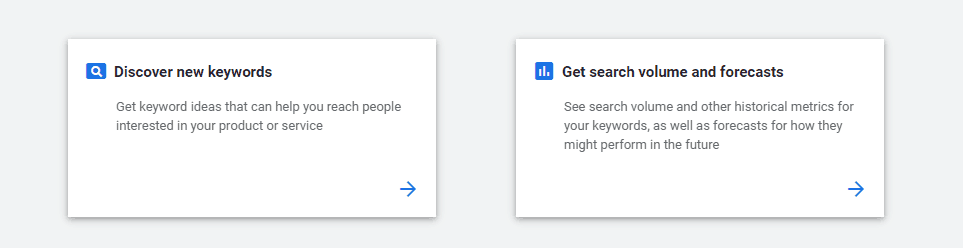 Discover new keywords