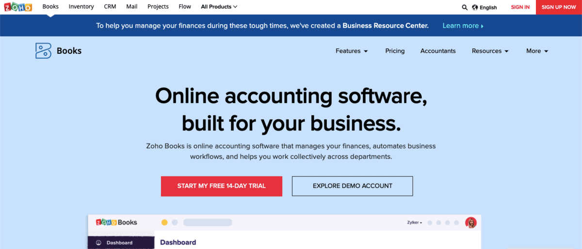 Zoho Books