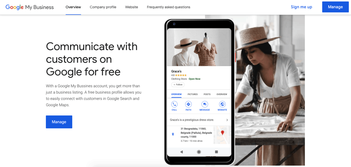google my business