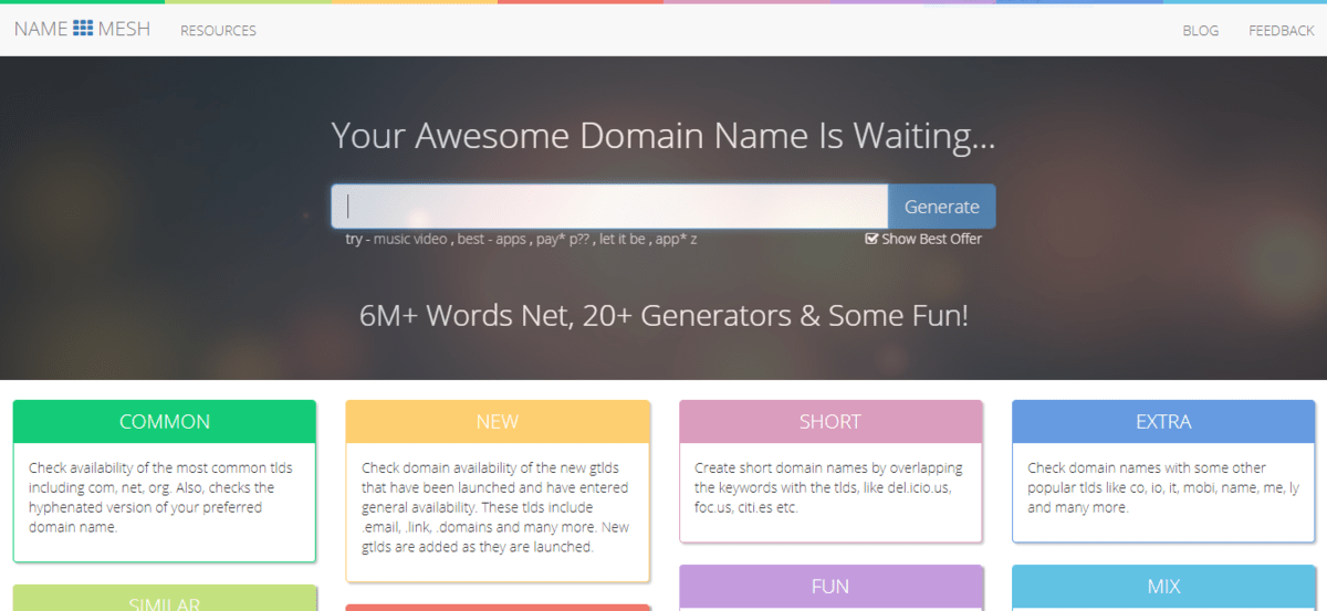 Name Mesh
