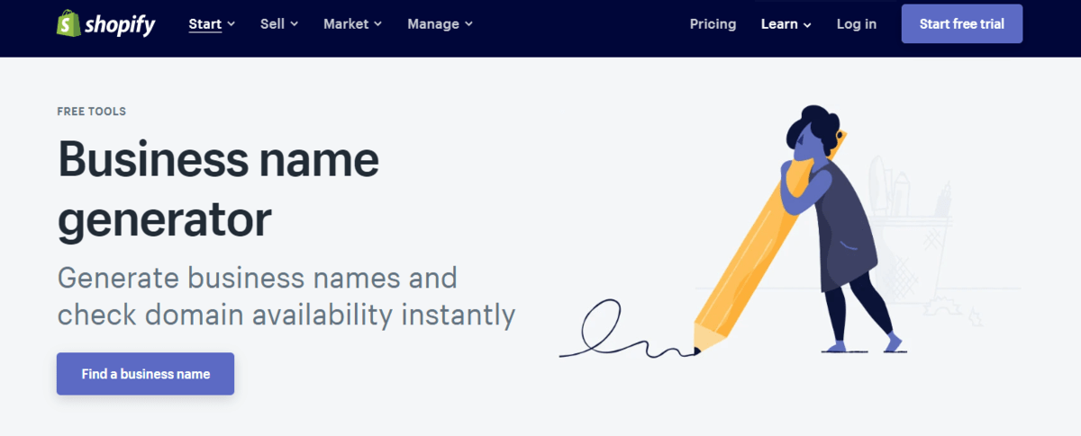 10. Shopify Business Name Generator
