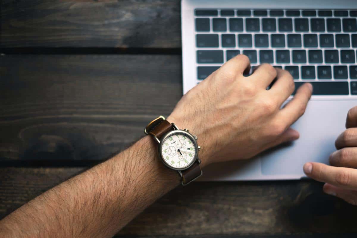 Watch on hand