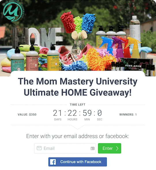 Finished giveaway 