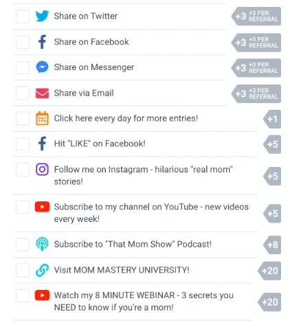 KingSumo social media
