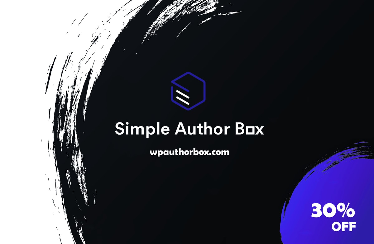 Simple Author Box Black Friday Deal Simple Author Box