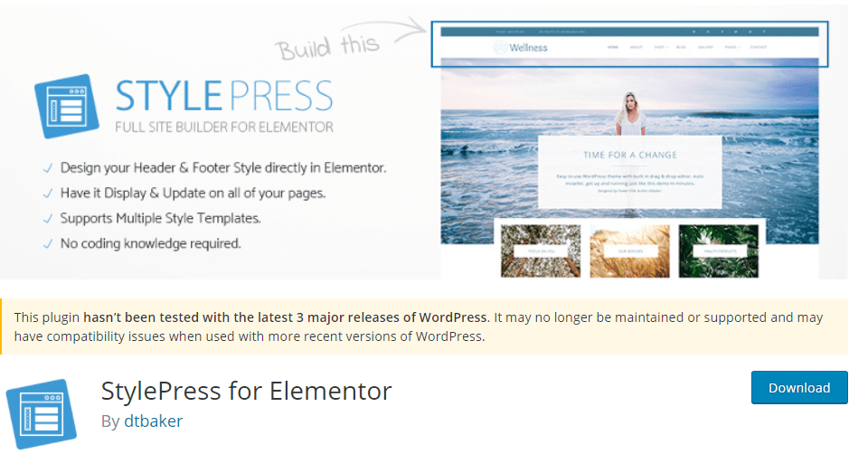 StylePress for Elementor