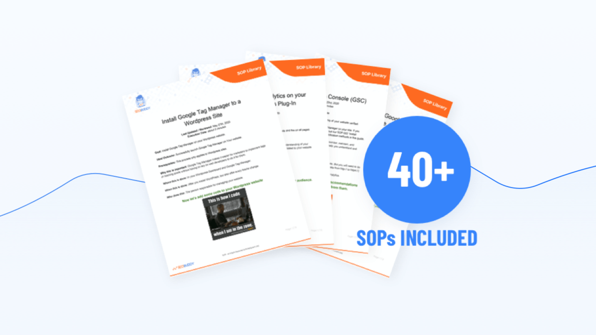 The SOP Collection by SEOBUDDY