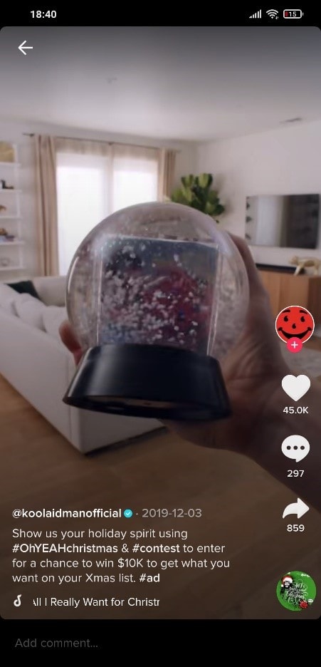 Kool-Aid TikTok contest