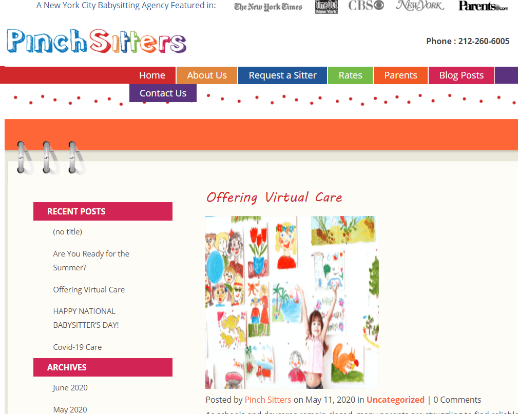 Pinch Sitters Agency