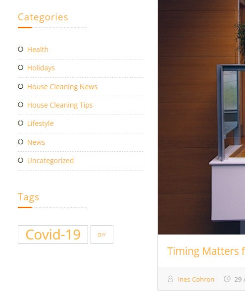 Total Home Cleaning blog tags