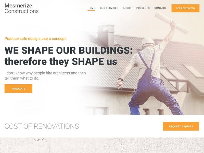 Mesmerize theme