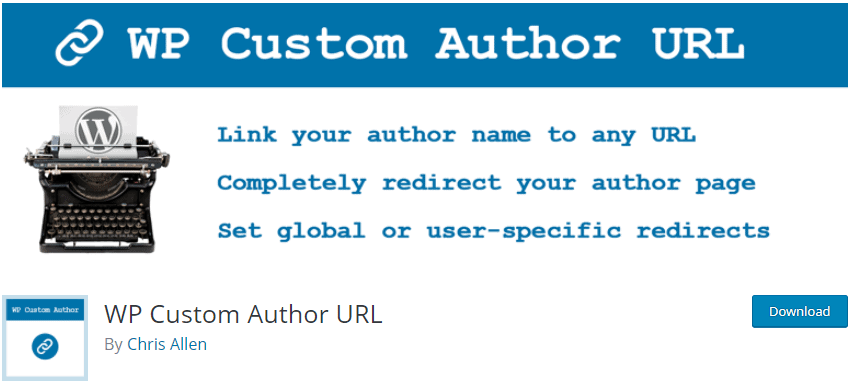 WP Custom Author URL