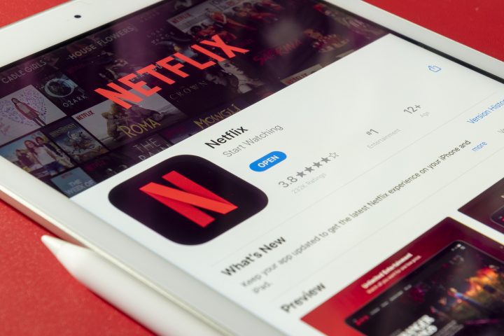 Netflix app on mobile