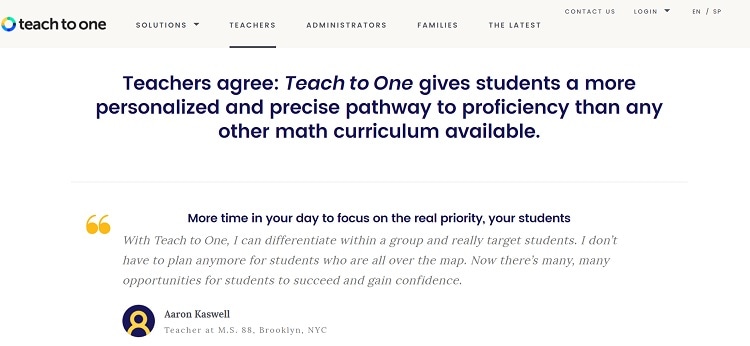 Teach to One