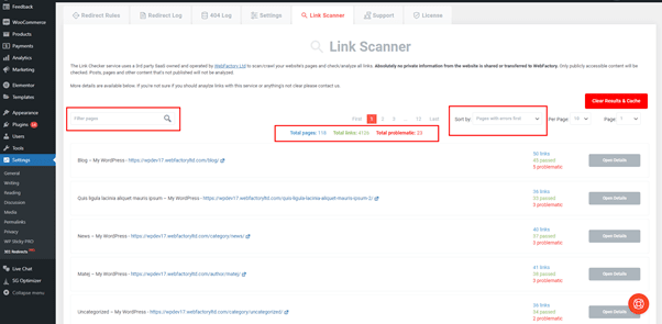 Links and Details