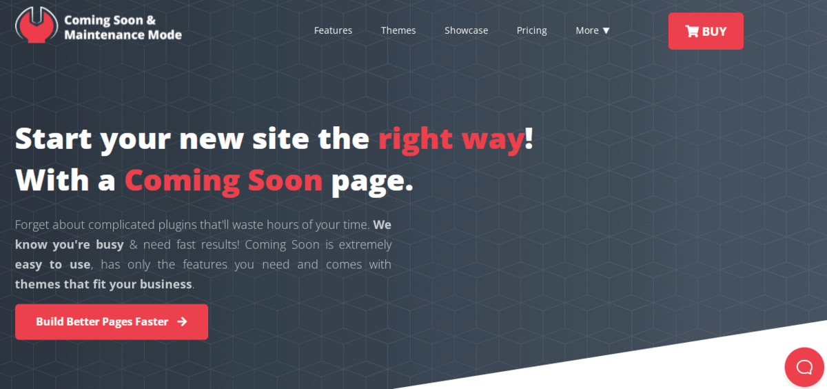 Coming Soon & Maintenance Mode