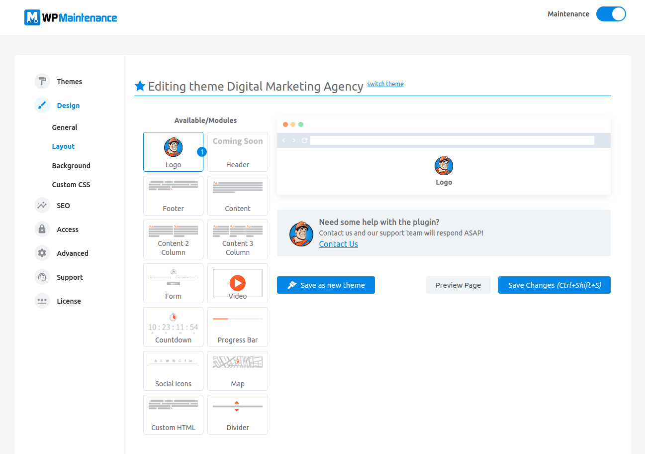 WP Maintenance PRO