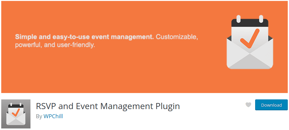 RSVP and Event Management Plugin
