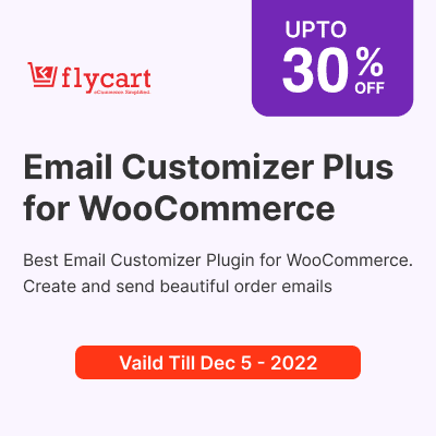 Email Customizer Plus for WooCommerce Black Friday Deal Email Customizer Plus for WooCommerce