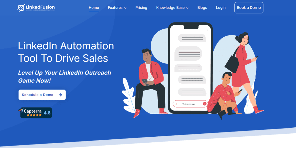 LinkedFusion website
