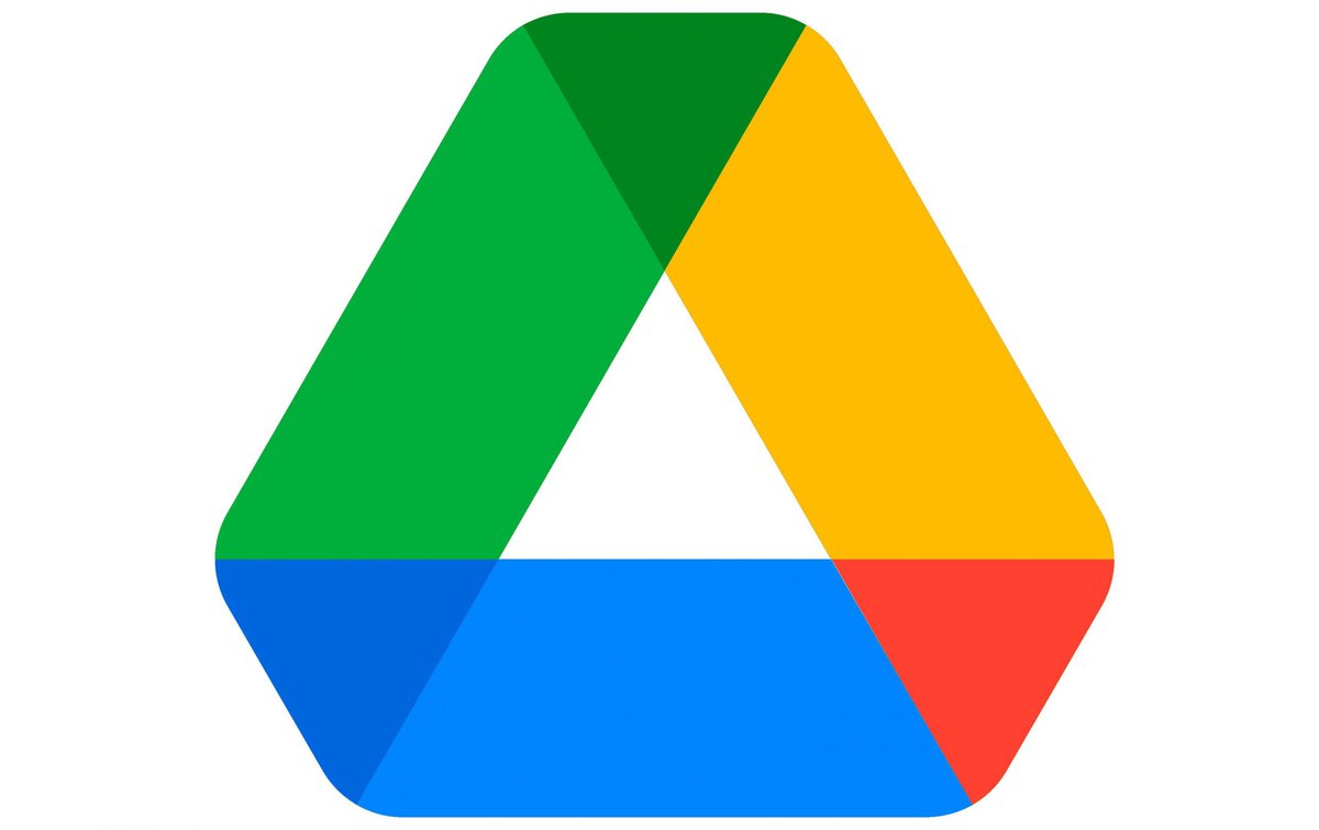 Google Drive logo colors