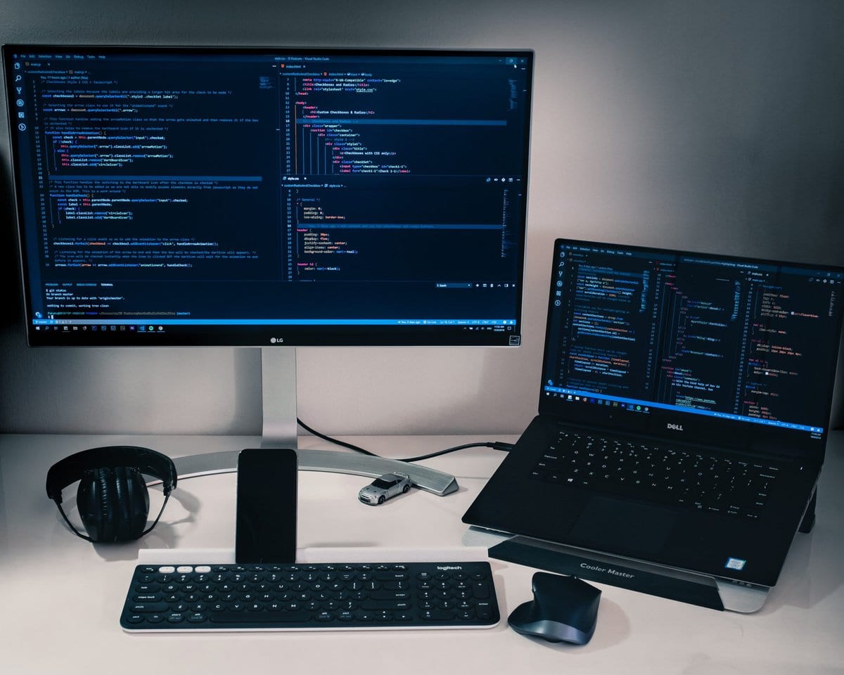 gitlab two screens