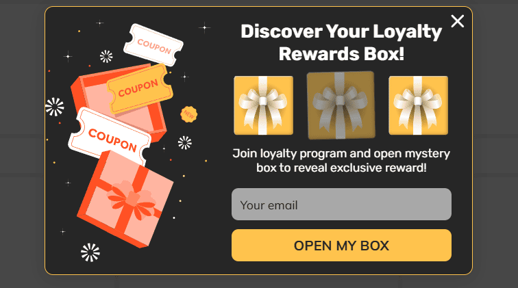 Rewards box