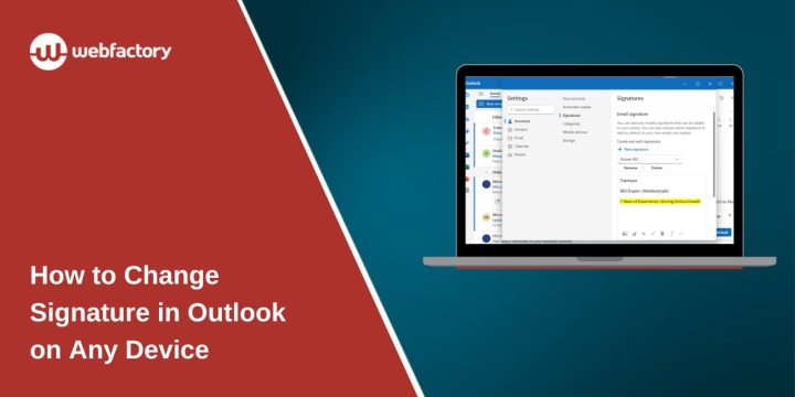 How to Change Signature in Outlook on Any Device