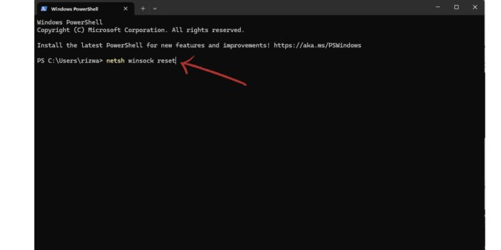 Reset Network Settings
