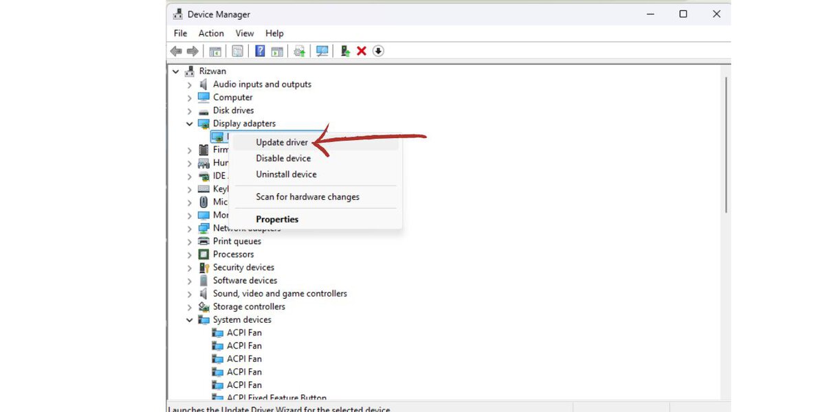 Update or Reinstall NVIDIA Drivers