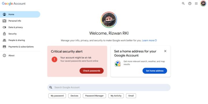 Change Your Google Account Photo Directly