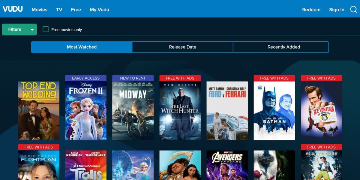 Vudu (Movies on Us)