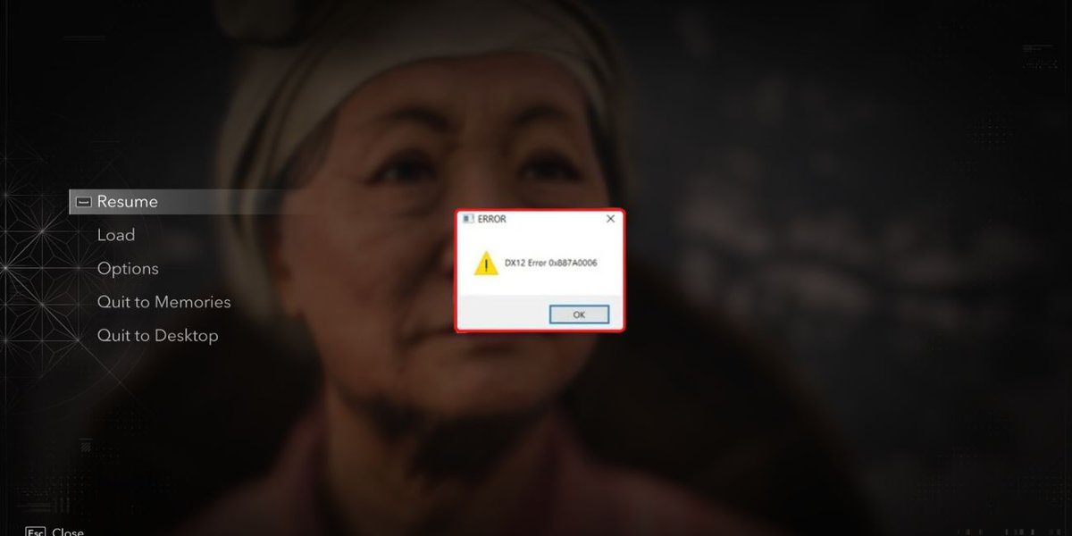What Is DX12 Error 0x887a0006 in Assassin’s Creed Shadows?