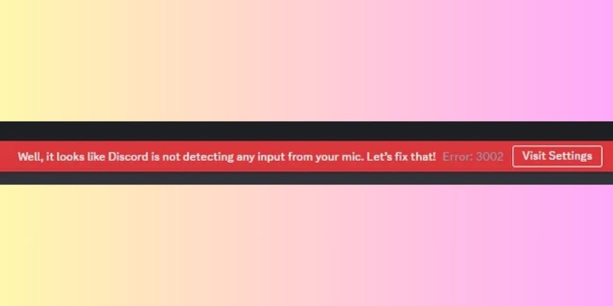 What Is Discord Error 3002?
