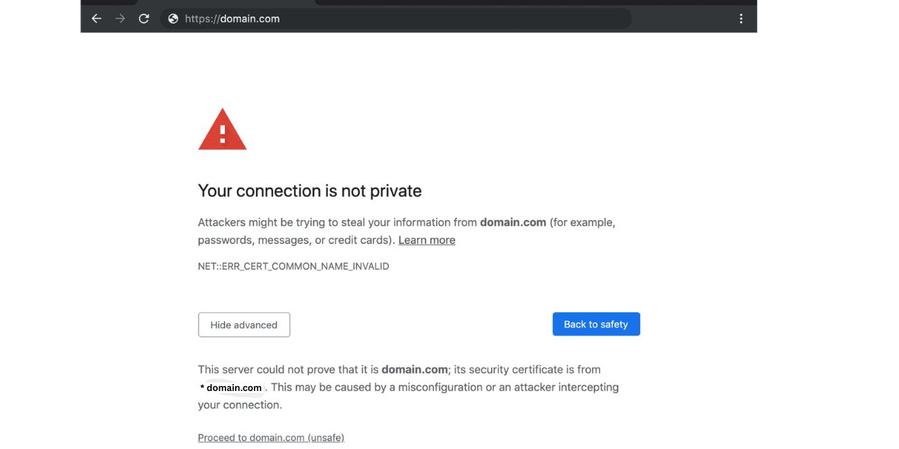 What Does “Your Connection Is Not Private” Mean in Chrome?