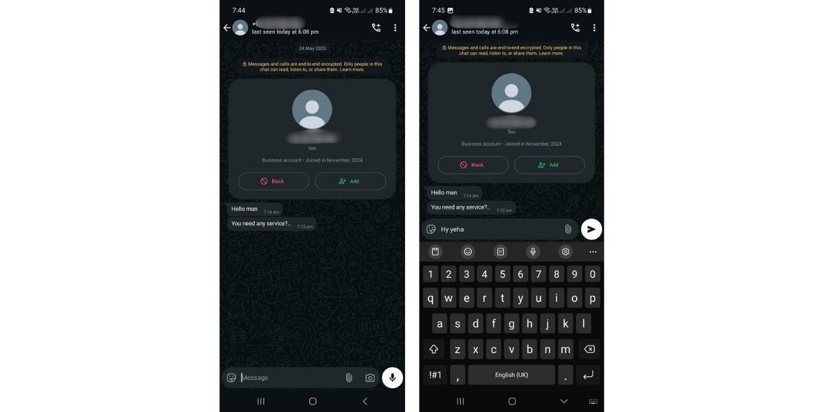 WhatsApp Messaging