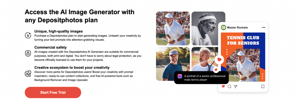AI Image Generator by Depositphotos