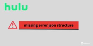 json error message hulu