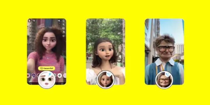 What Is the Cartoon Face Lens on Snapchat