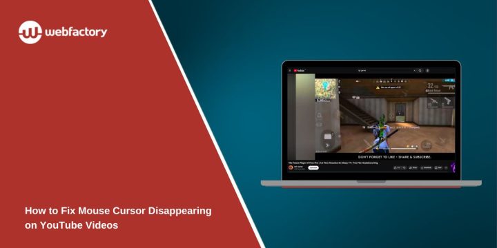 How to Fix Mouse Cursor Disappearing on YouTube Videos