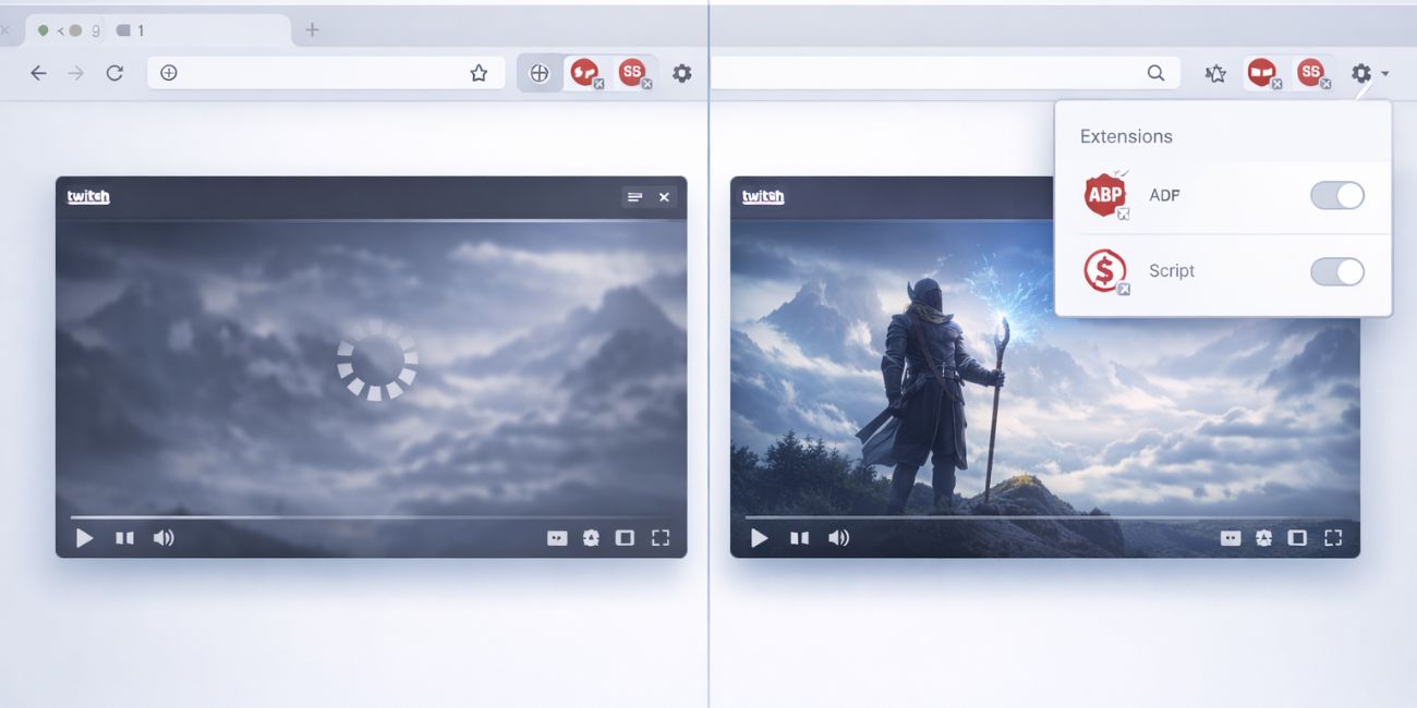 Disable Ad Blockers and Extensions