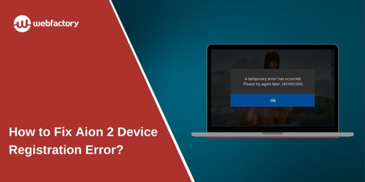 How to Fix Aion 2 Device Registration Error
