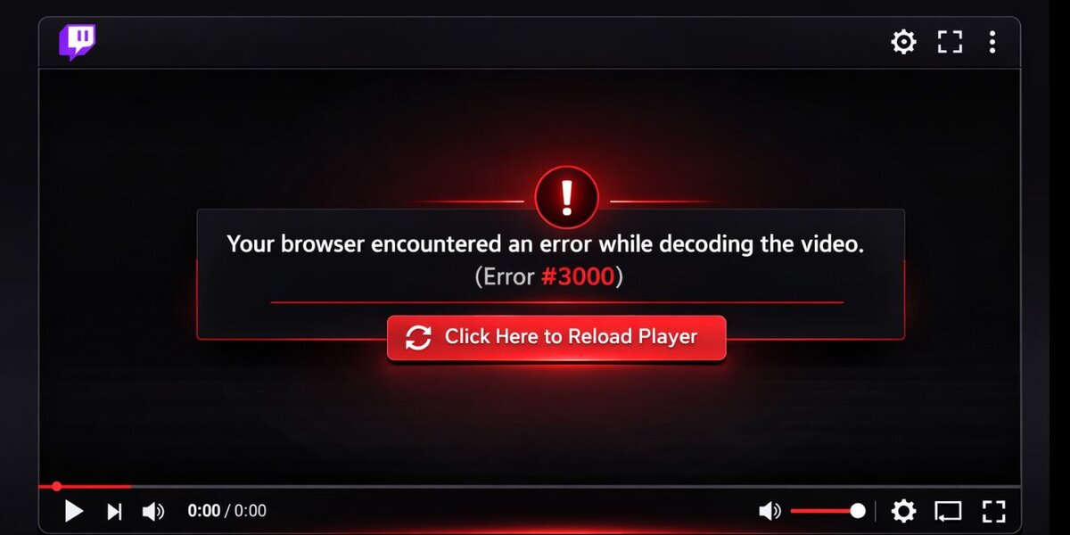 What Is Twitch Error 3000