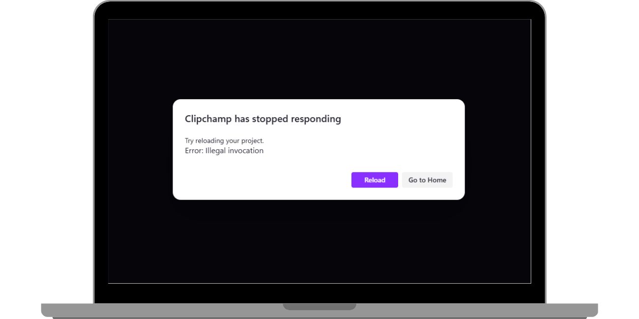 What Is the Clipchamp Illegal Invocation Error