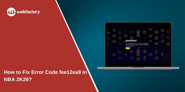 How to Fix Error Code fee12ea9 in NBA 2K26